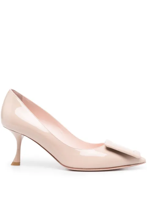Roger Vivier Viv' In The City 70mm leather pumps