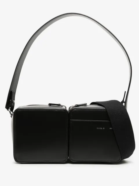 Kara leather shoulder bag