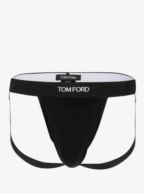 TOM FORD logo-waistband briefs
