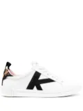 Kate Spade embossed-logo low-top sneakers - White