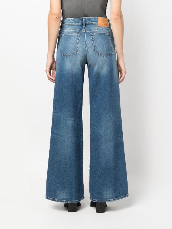 Diesel D-Akemi high-waist wide-leg Jeans - Farfetch
