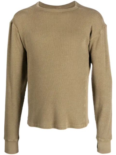 ENTIRE STUDIOS round-neck organic cotton jumper