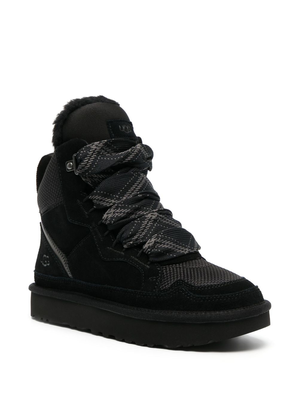 UGG Highmel lace-up suede sneakers - Zwart