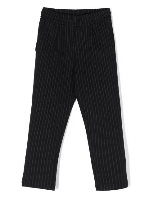 Emporio Armani Kids pantalon droit à rayures