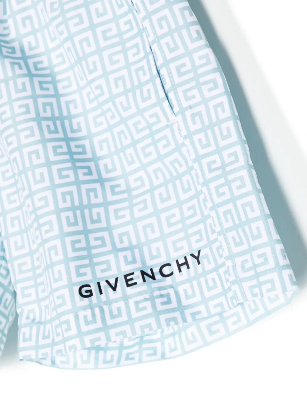 Givenchy Kids 4G-motif swim shorts - Groen