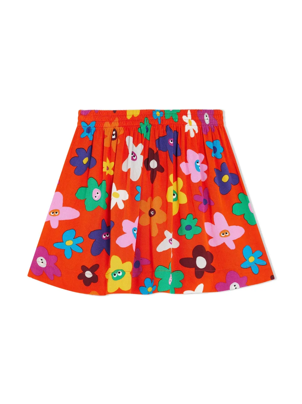 Stella McCartney Kids Rok met bloemenprint Rood