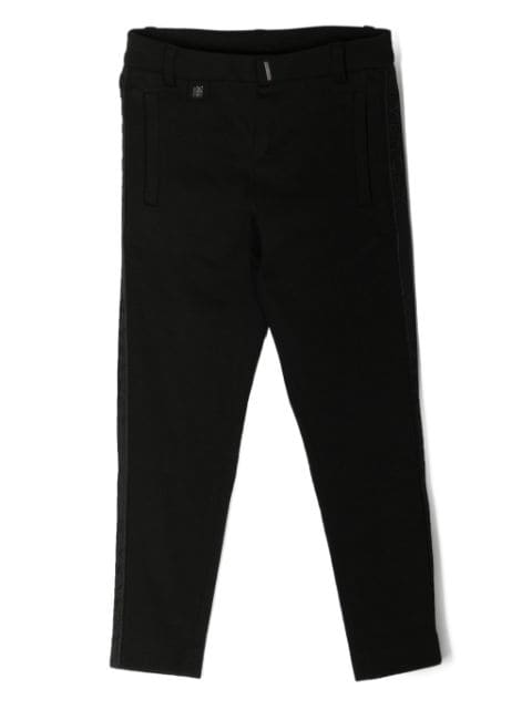 Givenchy Kids logo-embellished side-panels smart trousers
