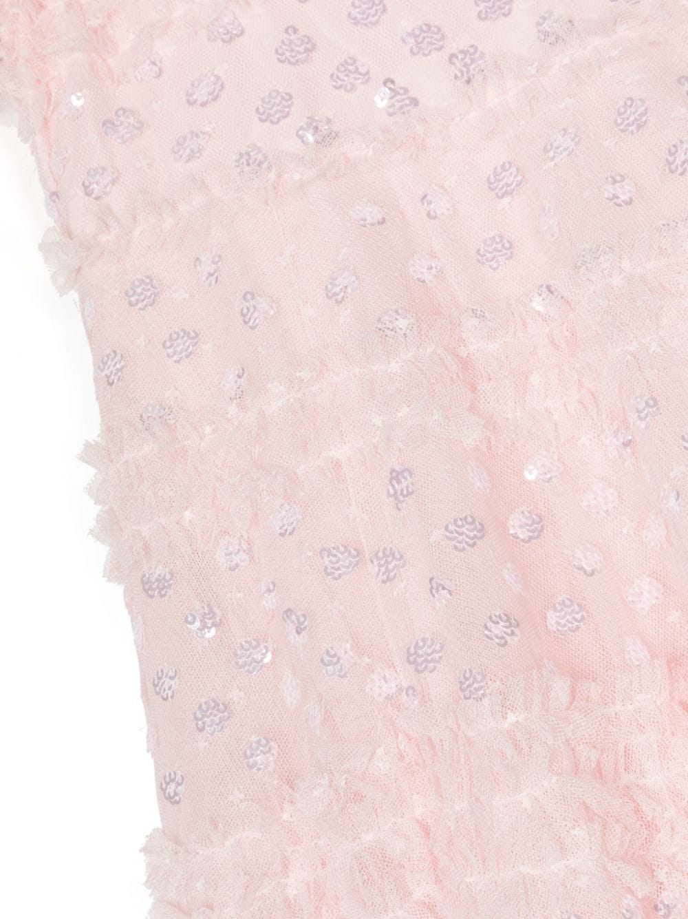 Shop Needle & Thread Vivian Sequin-embellished Dress In Pink