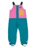 Patagonia Kids panelled recycled-polyester dungarees - Pink