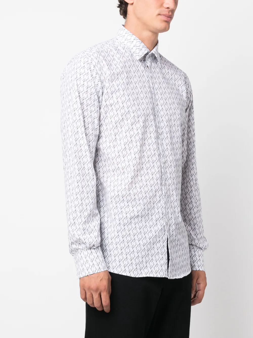 Karl Lagerfeld Camicia con motivo Karligraphy | Camicie | Image 3