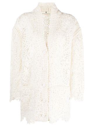 Ermanno Scervino クロシェニット Vネックカーディガン - Farfetch