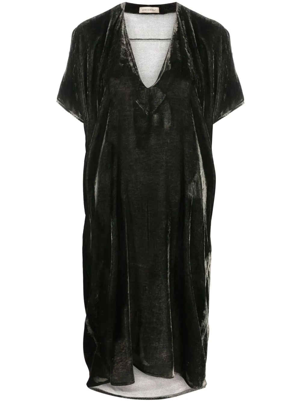 Gentry Portofino velvet T-shirt dress