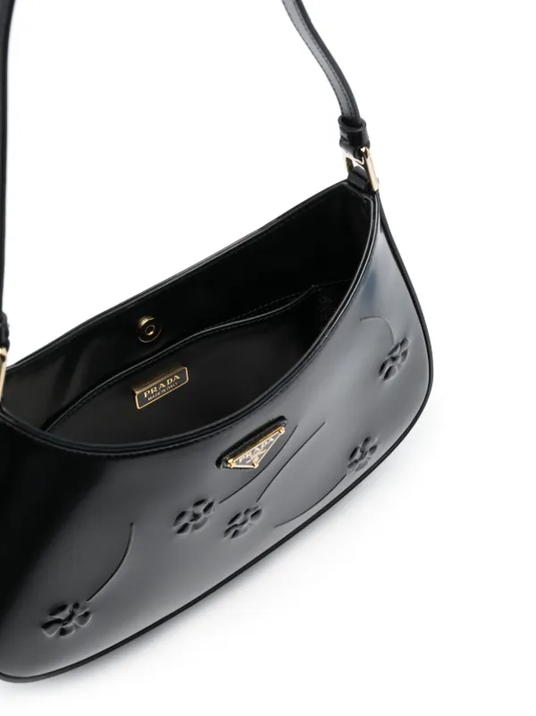 Prada cleo sales bag black