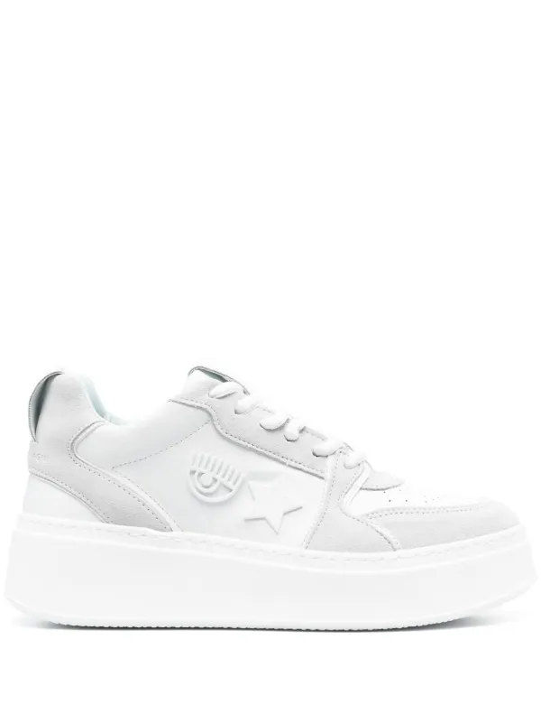 Chiara ferragni top platform sneakers