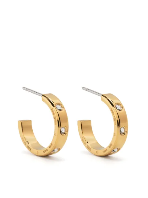 Kate Spade arracadas con detalles de cristal
