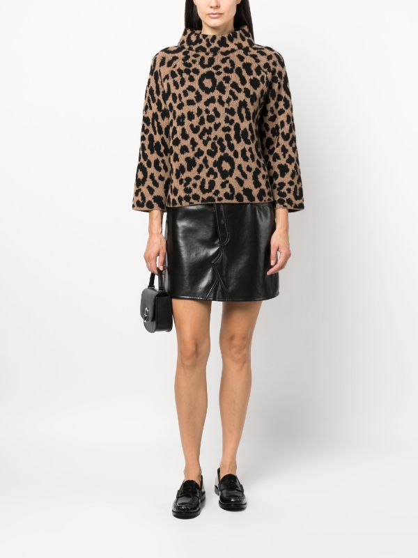 Kate spade 2025 leopard sweater