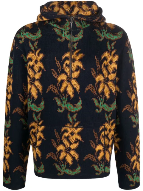 ETRO Agasalho com intarsia floral