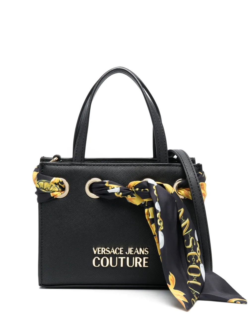 Versace Jeans Couture Chain Couture スカーフディテール ミニバッグ