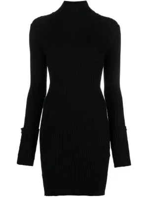 ribbed black dress long sleeve Mismatched Black Chiffon A-line Long Cheap Wedding Bridesmaid Dresses, –  QueenaBridal main image 1
