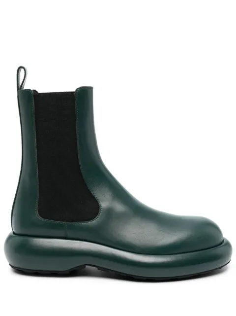 Jil Sander leather ankle boots