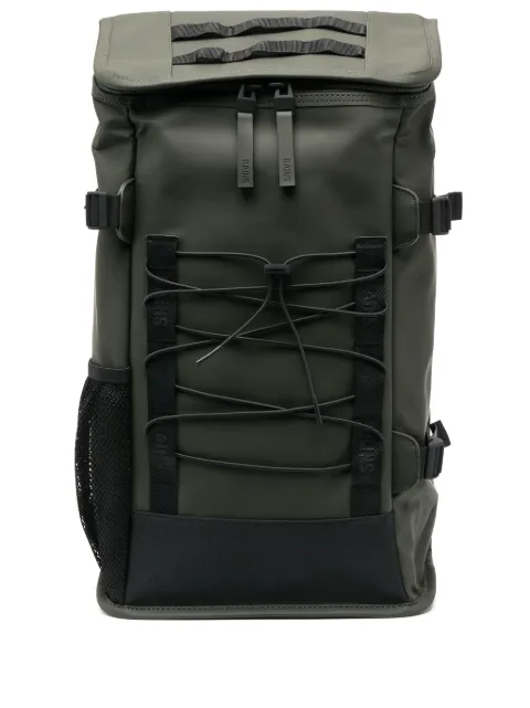 Rains logo-strap buckle-fastening backpack