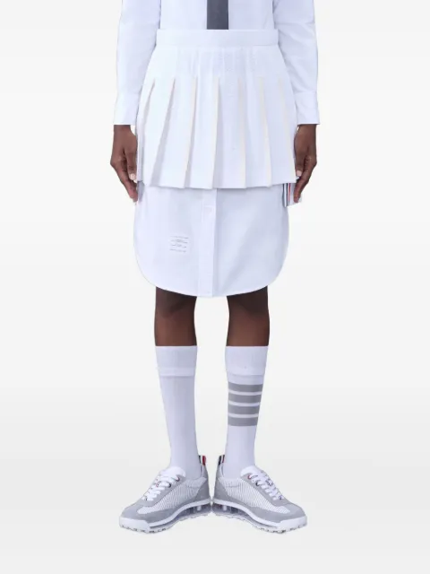 Thom Browne pleated mini skirt