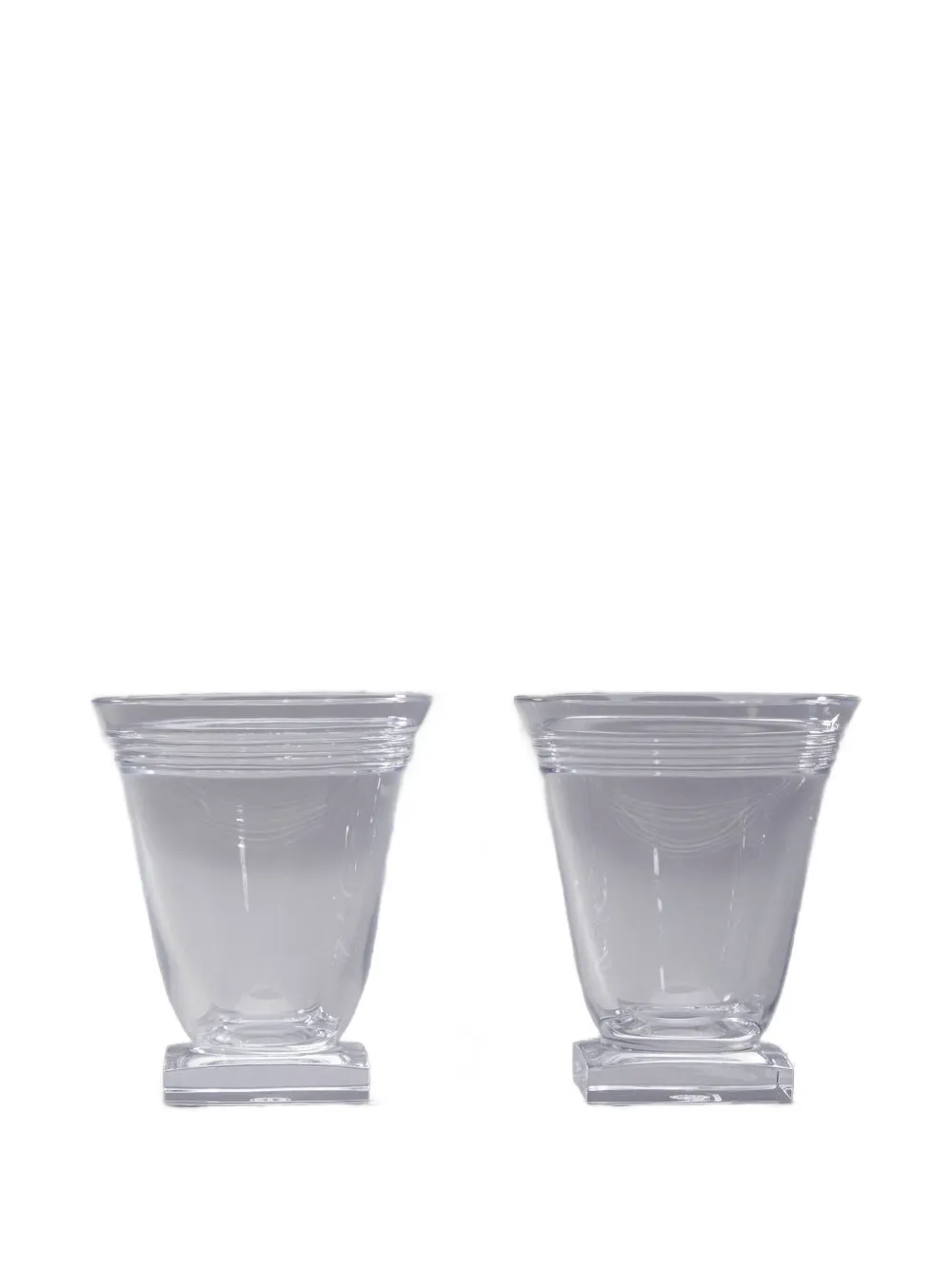 Thom Browne 4-bar Baccarat Yacht N.2 Glasses In Transparent