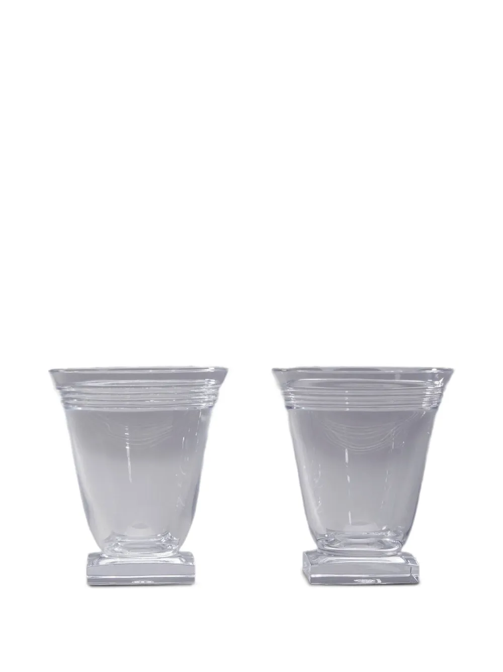 Thom Browne 4-bar Baccarat Yacht N.2 glasses | White | Image 1