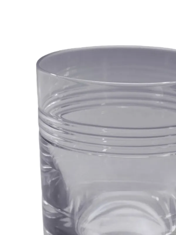 Thom Browne 4BAR Baccarat クリスタル ウイスキーグラス | ホワイト
