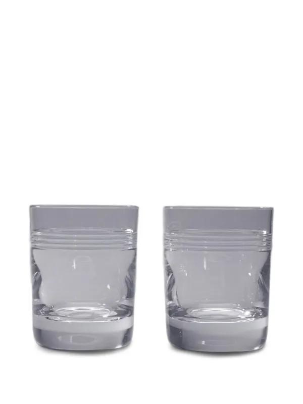 トムブラウン　4-BAR グラス ウォーターボトル Thom Browne 4BAR Baccarat クリスタル ウイスキーグラス | ホワイト