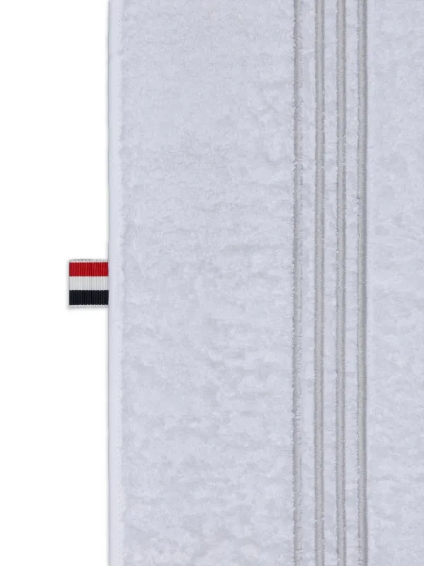 Thom Browne 4BAR バスマット | ホワイト | FARFETCH JP
