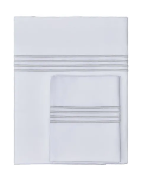 Thom Browne stripe-detail bedding (set of four) (270cm x 320cm)
