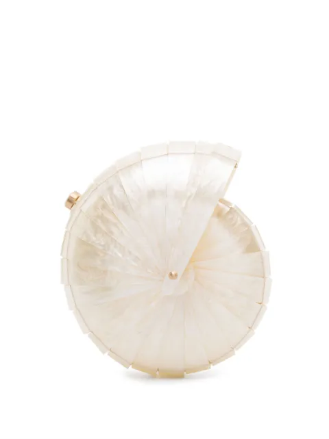 Cult Gaia Sirena shell clutch bag