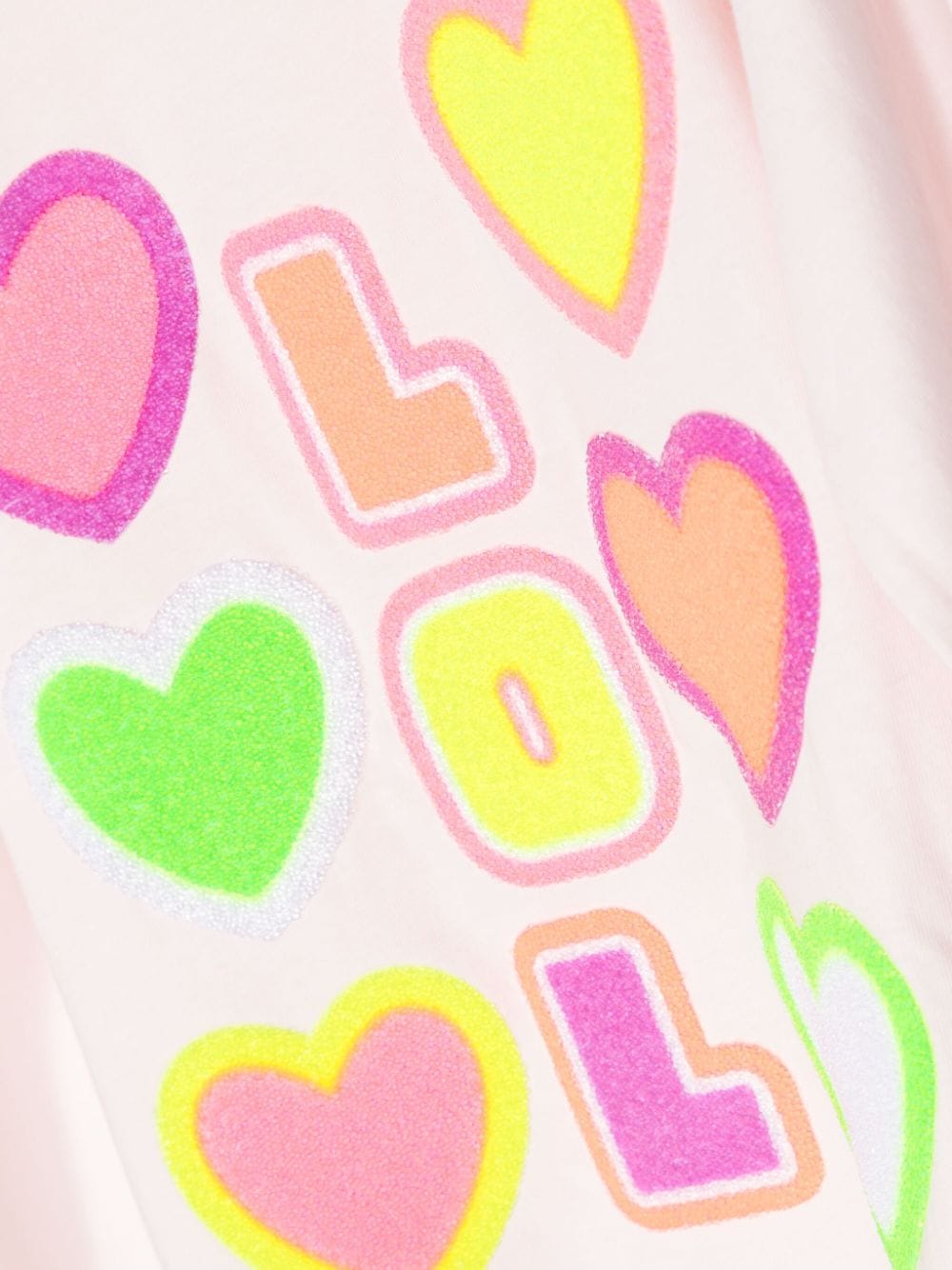 Shop Billieblush Appliqué-detail Cotton Sweatshirt In Pink