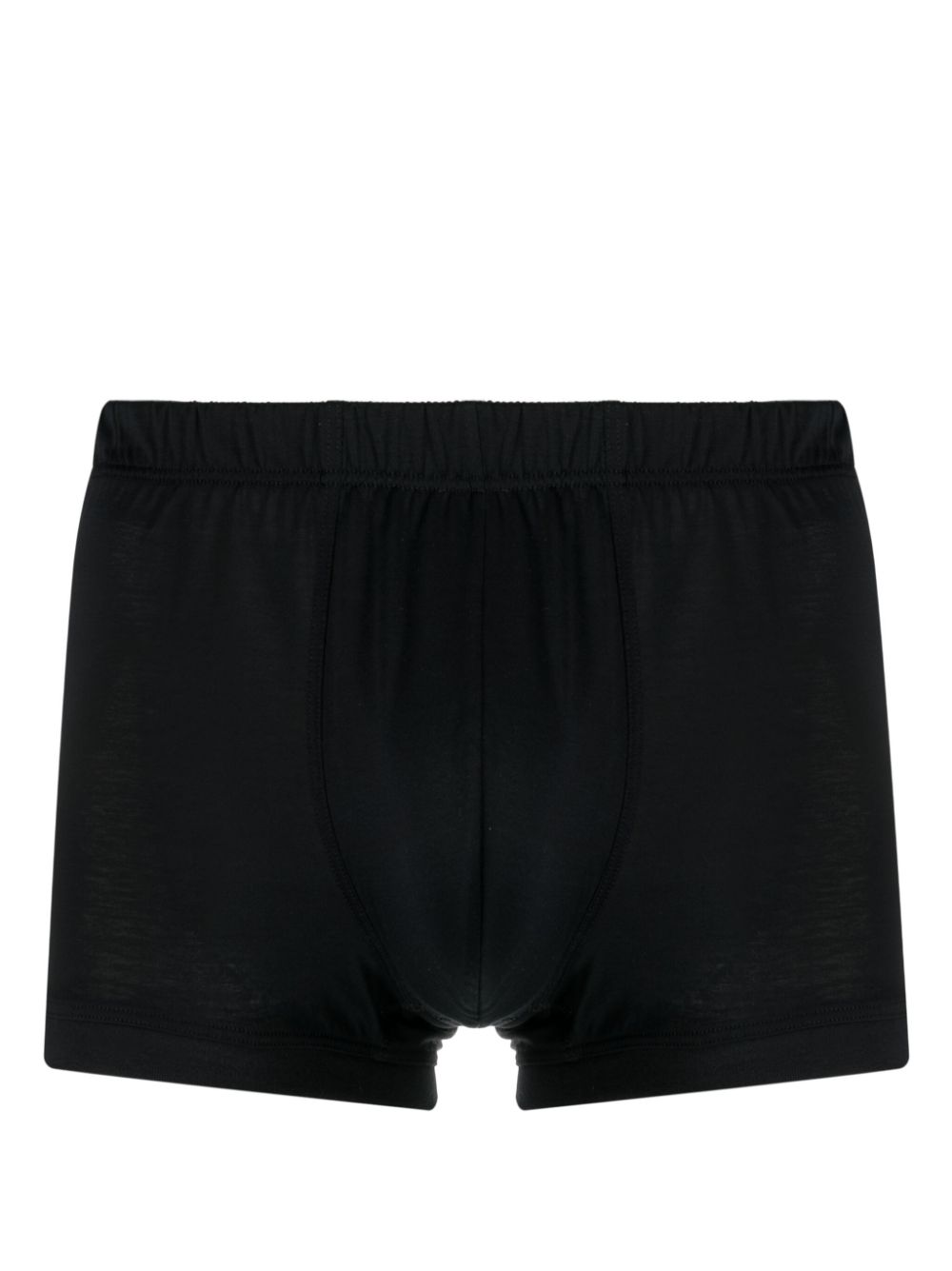 elasticated-waistband cotton boxers