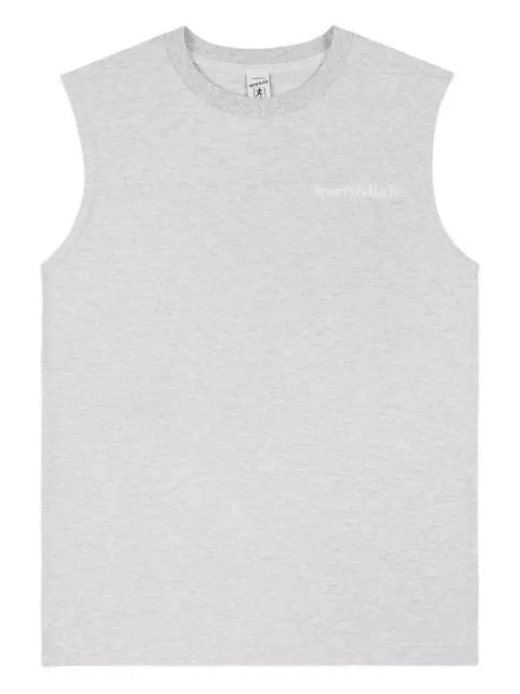 Sporty & Rich logo tank top