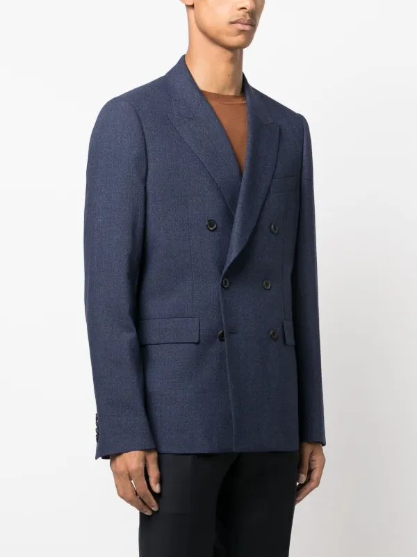 Paul smith best sale double breasted blazer