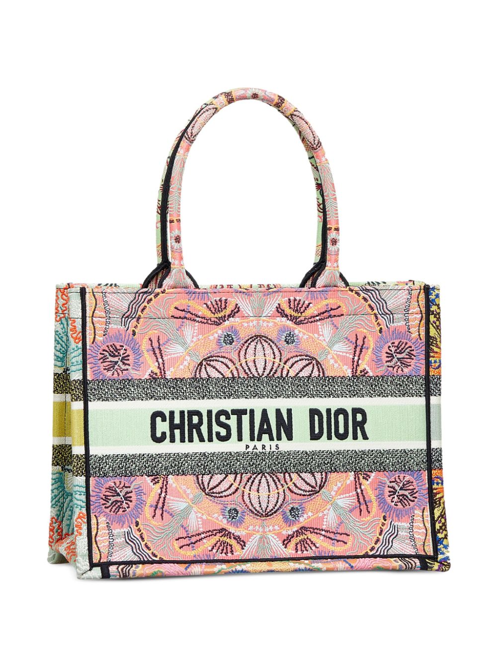Christian Dior Book Embroidered Tote Bag - Farfetch