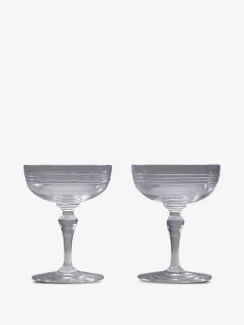 Thom Browne ribbed coupe (set of two)