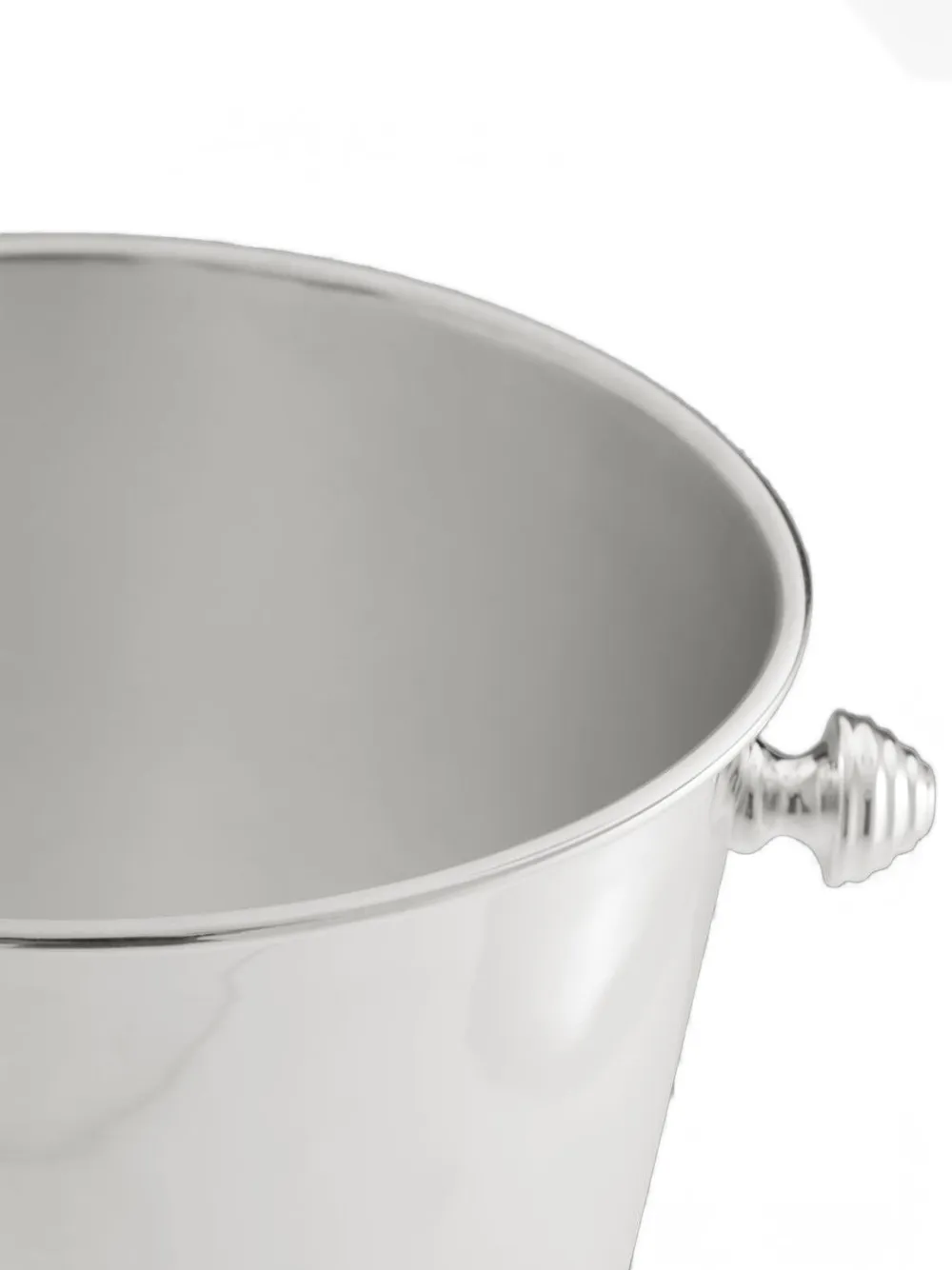 Thom Browne X Christofle 4-bar Ribbed-handle Champagne Bucket In Silver