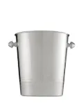 Thom Browne x Christofle 4-bar ribbed-handle champagne bucket - Silver