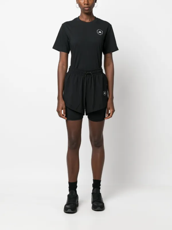 Tシャツ・カットソー STELLA MCCARTNEY Woman T-Shirt Black 6J03533SPZ67 1000 STELLA MCCARTNEY Printed cotton-jersey T-shirt | THE OUTNET