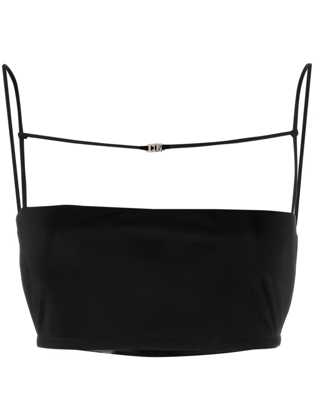 DSQUARED2 توب ببروش Icon وبدون حمالات | أسود | Image 1