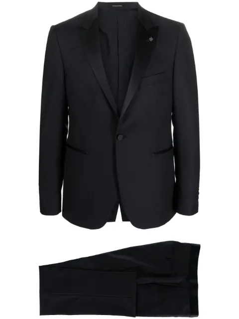 Tagliatore single-breasted virgin wool suit