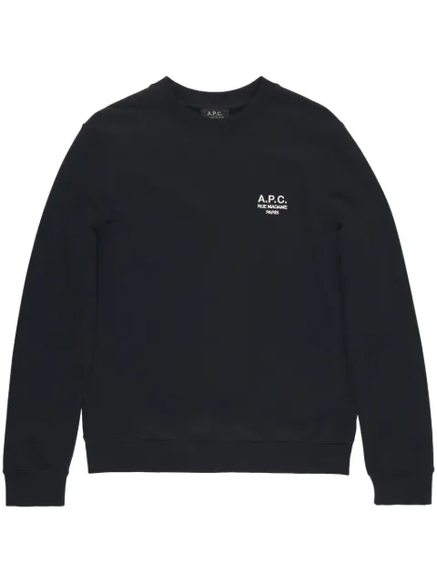 A.P.C. sweat Rider à logo brodé