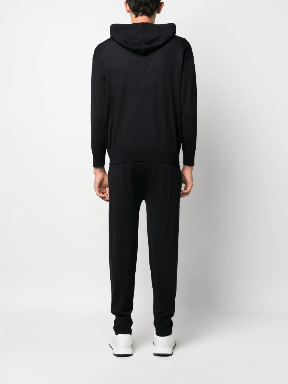 Emporio Armani virgin-wool tracksuit set Men