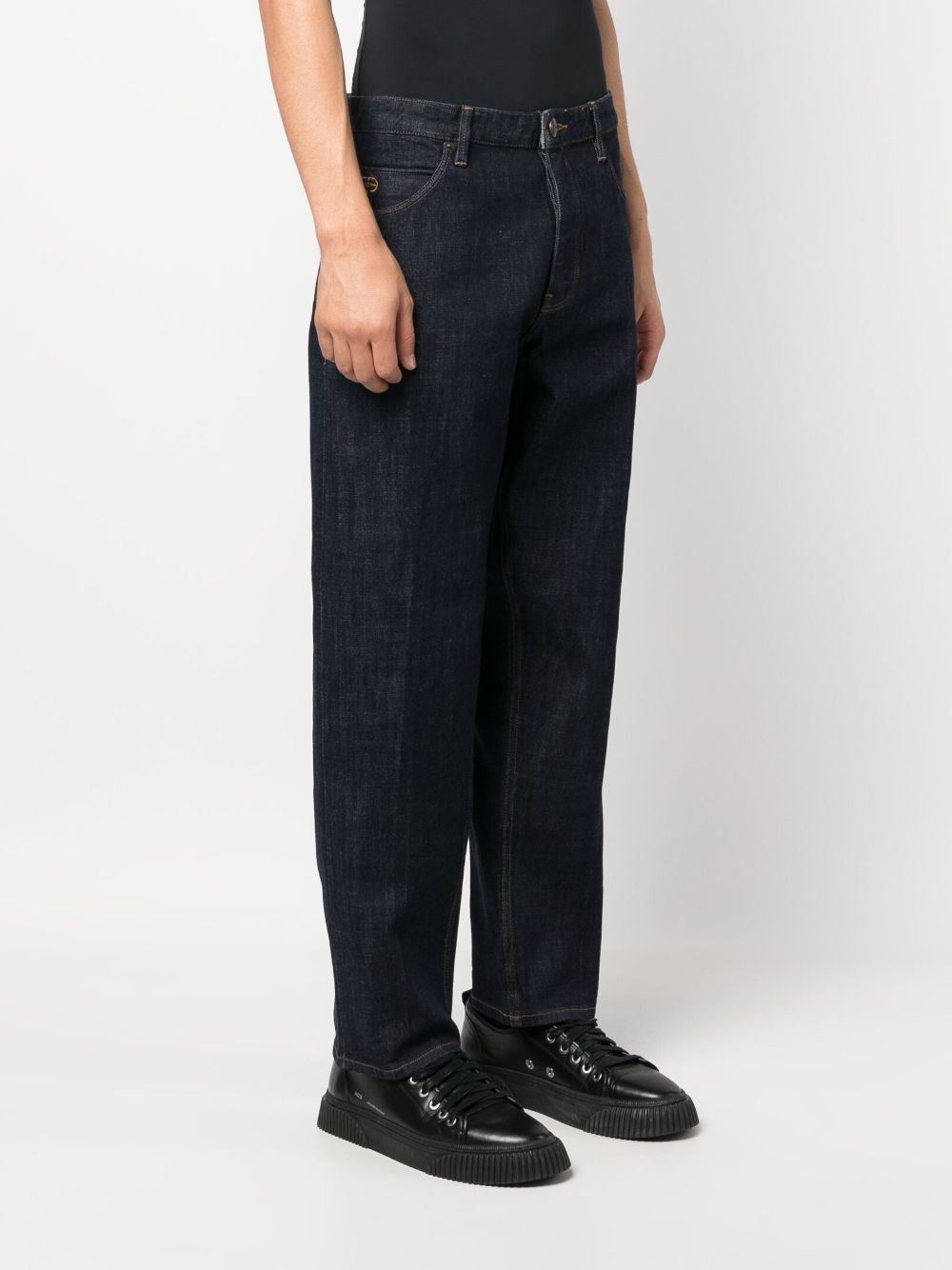 Emporio Armani mid-rise straight-leg jeans Men