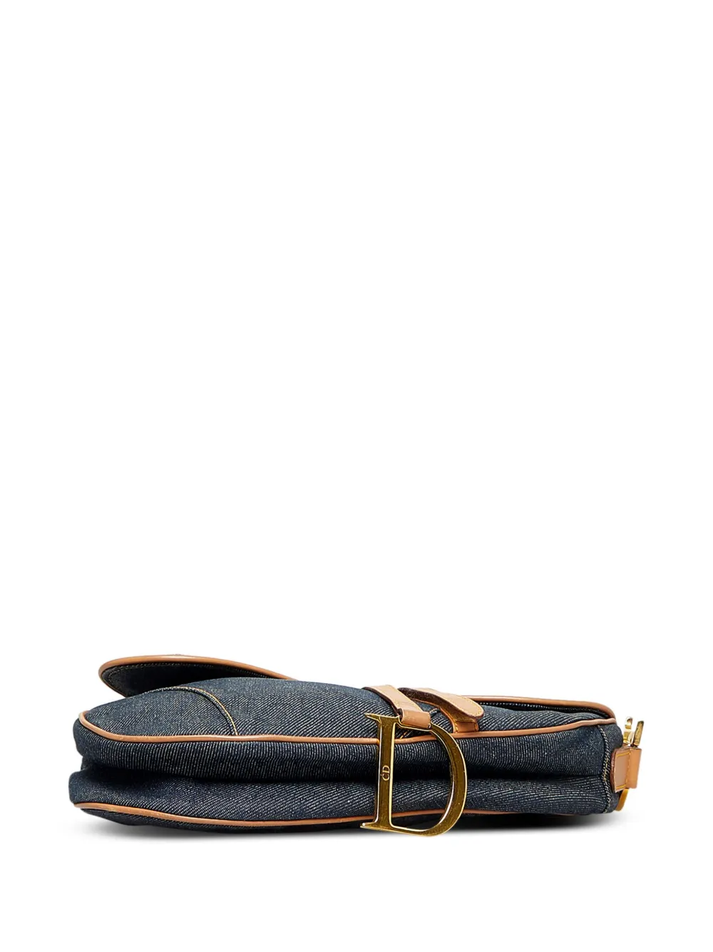 Christian Dior Denim Saddle Bag - Farfetch