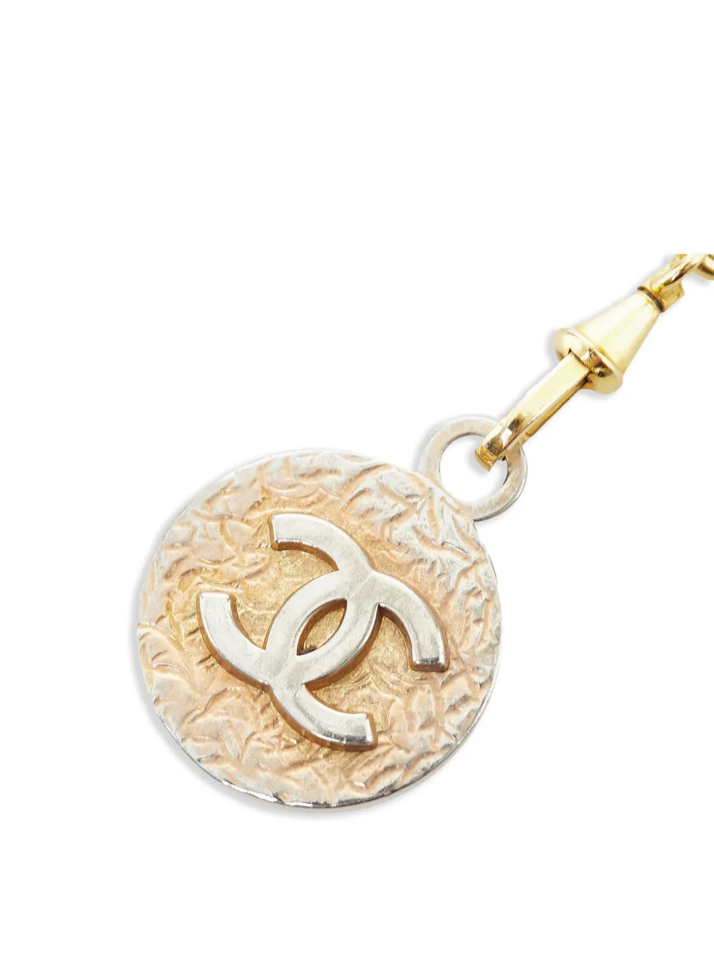 CHANEL Pre-Owned Leren riem - Goud