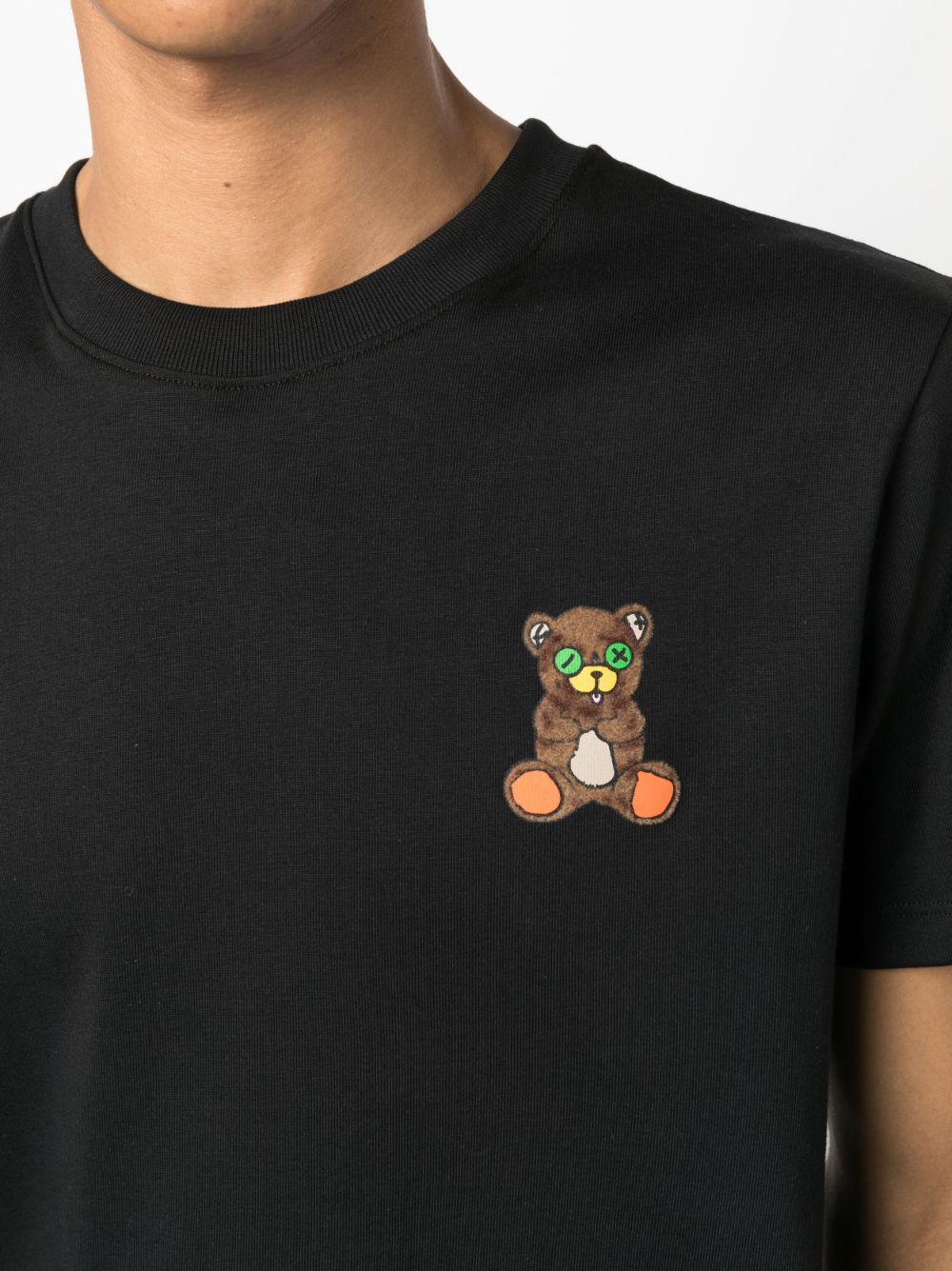BARROW Teddy bear-print Cotton T-shirt - Farfetch